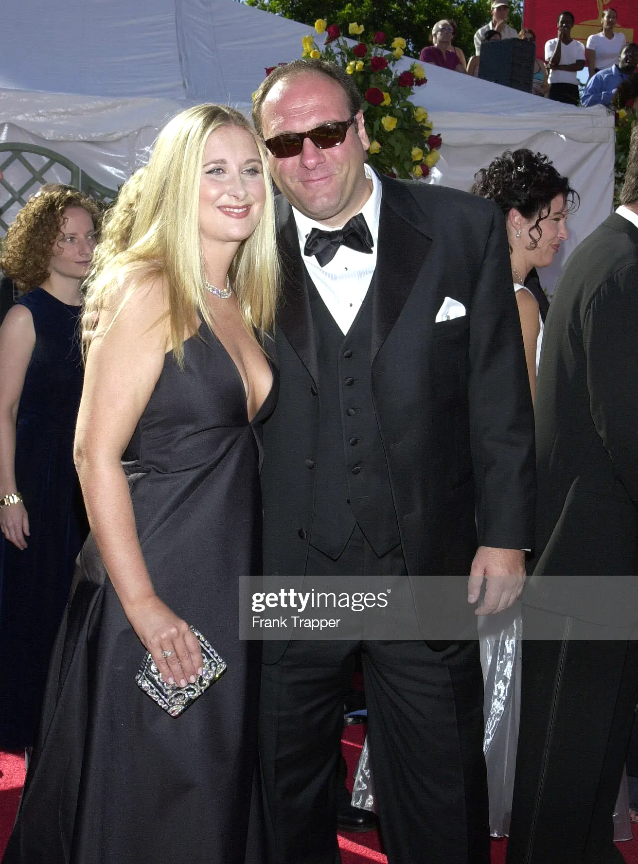 James Gandolfini and his wife Marcy Wudarski
