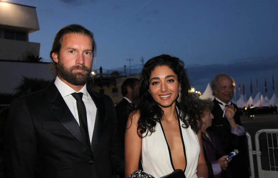 Christos Dorje Walker and Golshifteh Farahani at Cannes 2015