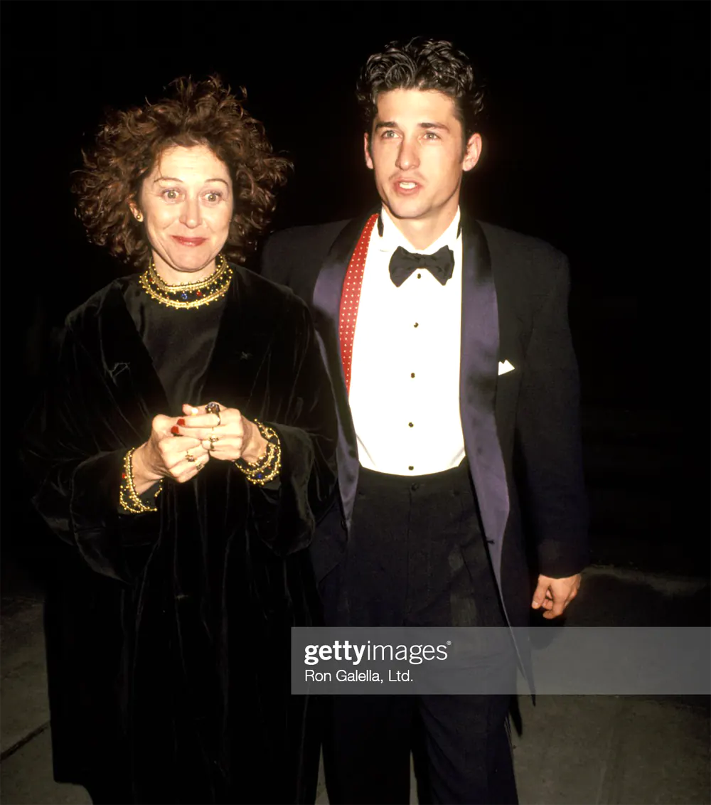 Marcy Wudarski with her son Michael Gandolfini